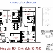 Thiết kế căn hộ B3