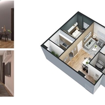 Thiết kế căn hộ D Thiết kế căn hộ D