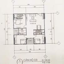 Căn hộ loại D3 Căn hộ loại D3