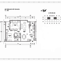 Thiết kế căn hộ B Thiết kế căn hộ B