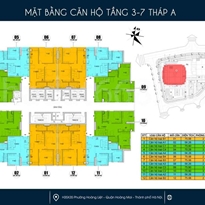 Tầng 3-7 tháp A Tầng 3-7 tháp A