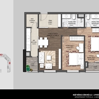 Thiết kế căn hộ A3 Thiết kế căn hộ A3