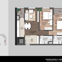 Thiết kế căn hộ A2 Thiết kế căn hộ A2
