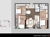 Thiết kế căn hộ B1.4 | Giá: 29 triệu/m² | DT: 95m²