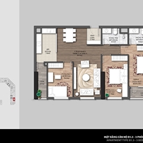 Thiết kế căn hộ B1.3