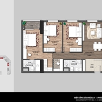 Thiết kế căn hộ B2.1