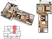 Thiết kế căn hộ X3 | Giá: 18.4 triệu/m² | DT: 71m²