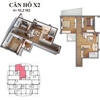 Thiết kế căn hộ X2 Thiết kế căn hộ X2