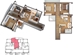 Thiết kế căn hộ X2 | Giá: 18.4 triệu/m² | DT: 91m²