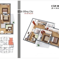 Thiết kế căn hộ X4 Thiết kế căn hộ X4