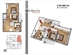 Thiết kế căn hộ X4 | Giá: 18.4 triệu/m² | DT: 97m²