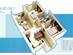 Căn hộ loại C | Giá: 9.5 triệu/m² | DT: 70m²