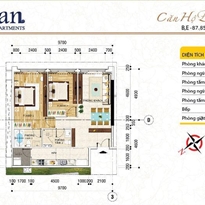 Thiết kế căn hộ B, E Thiết kế căn hộ B, E