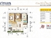 Thiết kế căn hộ B, E | Giá: 97.94 triệu/m² | DT: 88m²