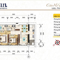 Thiết kế căn hộ I, J, K, L Thiết kế căn hộ I, J, K, L
