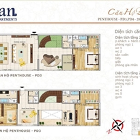 Thiết kế căn hộ PD3, PD4 Thiết kế căn hộ PD3, PD4