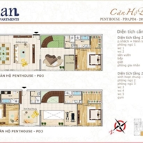 Thiết kế căn hộ PD3, PD4 Thiết kế căn hộ PD3, PD4