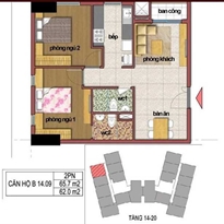 Căn hộ B 14.09 Căn hộ B 14.09