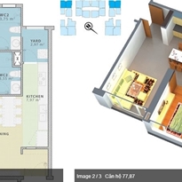 Thiết kế căn hộ B - 3 - 7; B - 3 - 8 Thiết kế căn hộ B - 3 - 7; B - 3 - 8