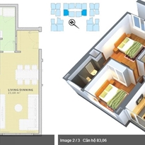 Thiết kế căn hộ A - 3 - 1; A - 3 - 6 Thiết kế căn hộ A - 3 - 1; A - 3 - 6
