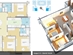Thiết kế căn hộ B - 3 - 1; C - 3 - 1 | Giá: 22 triệu/m² | DT: 32m²