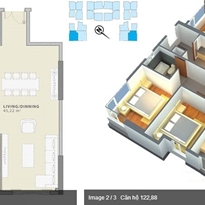 Thiết kế căn hộ B - 3 - 2; C - 3 - 2 Thiết kế căn hộ B - 3 - 2; C - 3 - 2