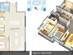 Thiết kế căn hộ B - 3 - 2; C - 3 - 2 | Giá: 22 triệu/m² | DT: 123m²