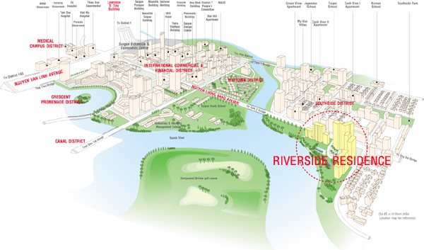 Hạ tầng, quy hoạch của Riverside Residence | ảnh 1