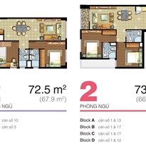 Thiết kế căn 72.5 m2