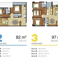 Thiết kế căn hộ 82m2