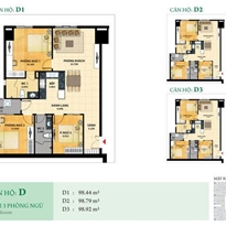 Thiết kế căn hộ D1 Thiết kế căn hộ D1