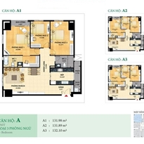 Thiết kế căn hộ A2 Thiết kế căn hộ A2