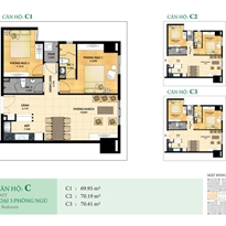 Thiết kế căn hộ C3 Thiết kế căn hộ C3