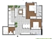 Thiết kế căn hộ 05, 06, 14 | Giá: 17.5 triệu/m² | DT: 83m²