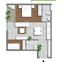 Thiết kế căn hộ 16, 17 Thiết kế căn hộ 16, 17