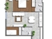 Thiết kế căn hộ 16, 17 | Giá: 17.5 triệu/m² | DT: 61m²