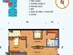 Thiết kế căn hộ E1, E2 | Giá: 19 triệu/m² | DT: 82m²