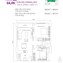 Thiết kế căn hộ 03, 04, 05 Thiết kế căn hộ 03, 04, 05