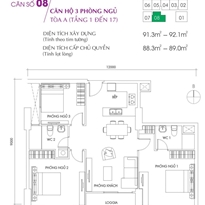 Thiết kế căn hộ 08 Thiết kế căn hộ 08