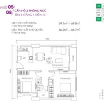 Thiết kế căn hộ 05, 08 Thiết kế căn hộ 05, 08