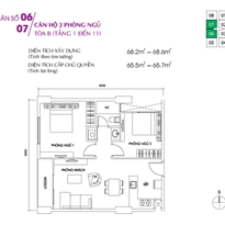 Thiết kế căn hộ 06, 07 Thiết kế căn hộ 06, 07