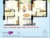 Thiết kế căn hộ 10 | Giá: 16 triệu/m² | DT: 91m²