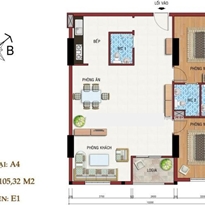 Thiết kế căn hộ A4 Thiết kế căn hộ A4
