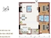 Thiết kế căn hộ A4 | Giá: 19.5 triệu/m² | DT: 105m²