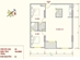 Thiết kế căn hộ A5 | Giá: 19.5 triệu/m² | DT: 105m²