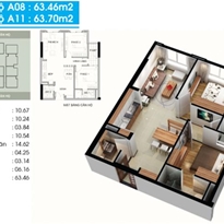 Căn hộ A08-A11 Căn hộ A08-A11