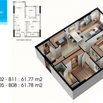 Căn hộ B02-B11 Căn hộ B02-B11