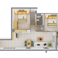 Thiết kế căn hộ C Thiết kế căn hộ C