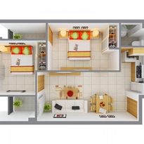 Thiết kế căn hộ E Thiết kế căn hộ E