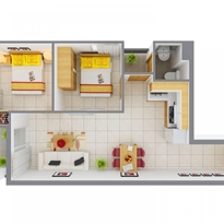 Thiết kế căn hộ D Thiết kế căn hộ D